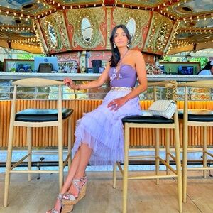 Skirt and top outfit